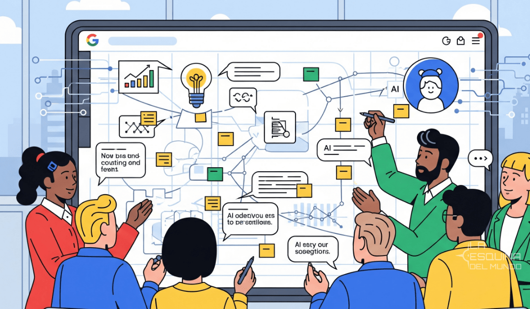 Claves de Google Canvas Workspace: La pizarra con IA