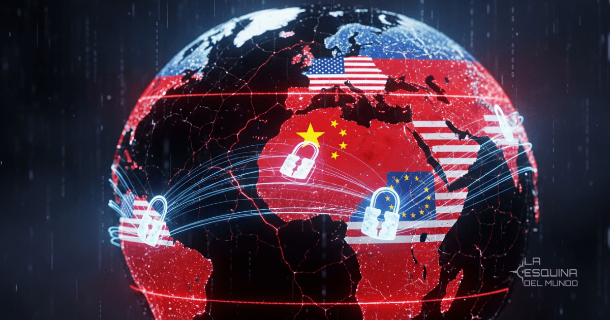 Conflictos Digitales 2025 EEUU vs China y la UE Cooperación y conflictos digitales 2025 - La Esquina del Mundo